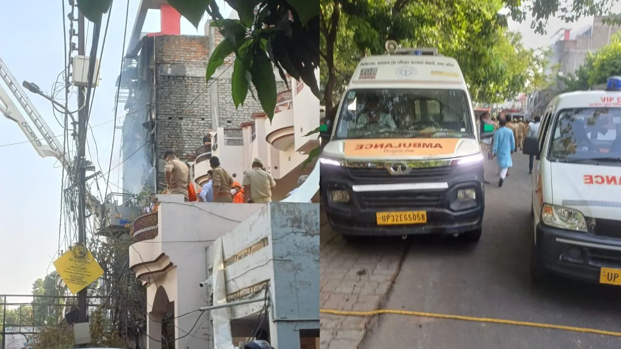   पापा मुझे बचा लो...लखनऊ कोचिंग सेंटर आग की डरावनी कहानी, 14 दमकल गाड़ियां, आग की लपटें और जान बचाने की जद्दोजहद