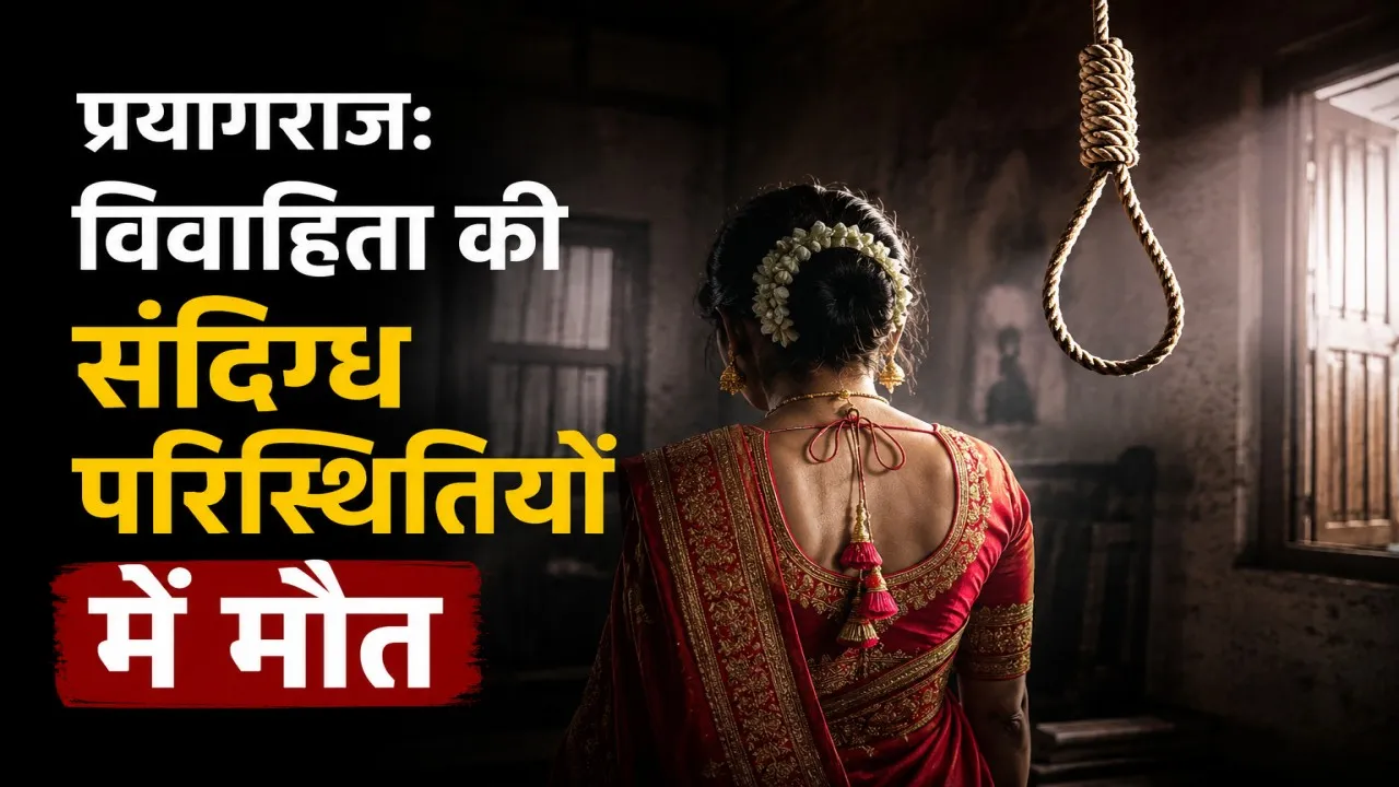 Prayagraj News: प्रयागराज में विवाहिता का शव फंदे से लटका मिला, मायके पक्ष ने पति और जेठ पर लगाए गंभीर आरोप