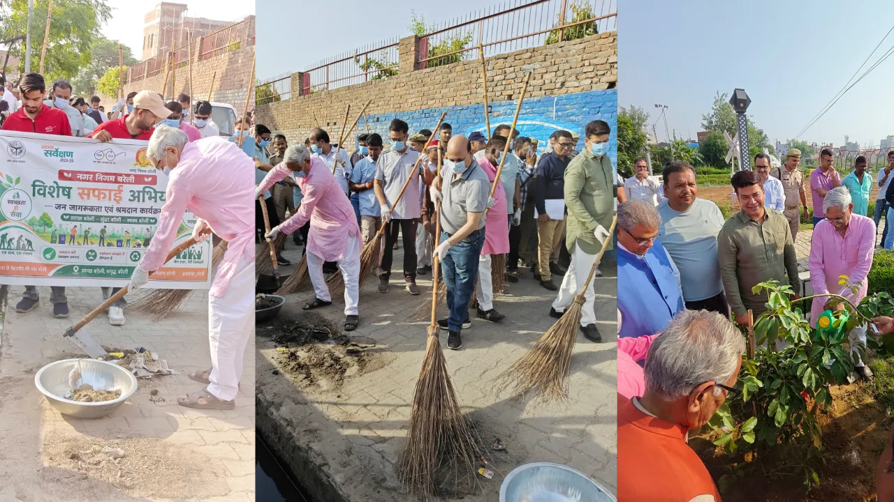 बरेली में विशेष स्वच्छता अभियान (1)
