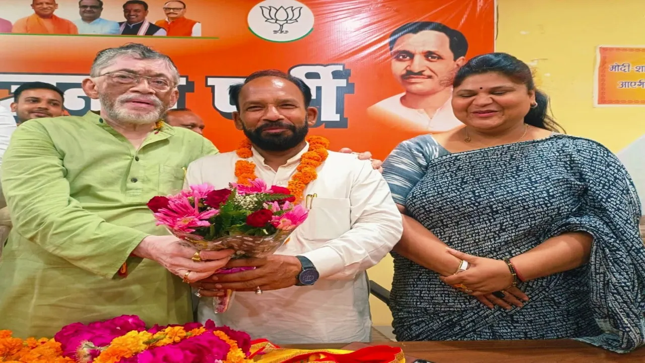 भाजपा ने पूरन लाल लोधी को बनाया ब्रज क्षेत्र अध्यक्ष (1)