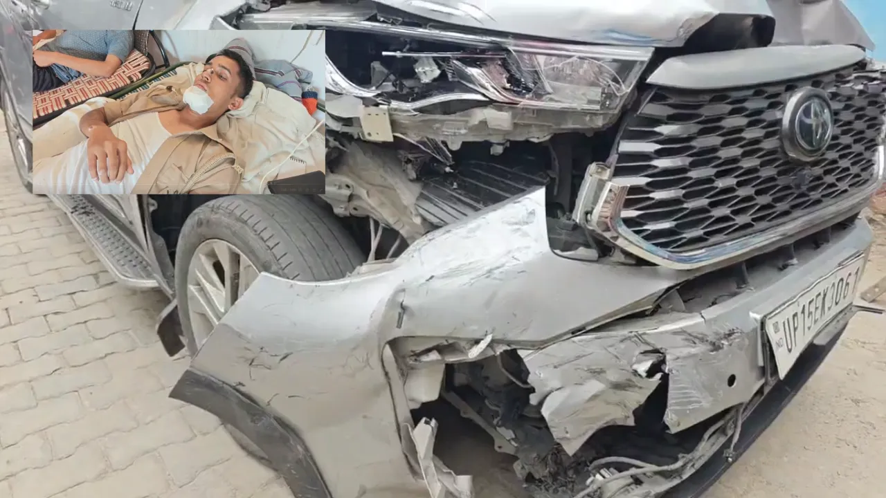 Meerut News: मेरठ में तेज रफ्तार इनोवा ने पुलिस गश्ती जीप को मारी टक्कर, सात पुलिसकर्मी घायल, दो की हालत गंभीर