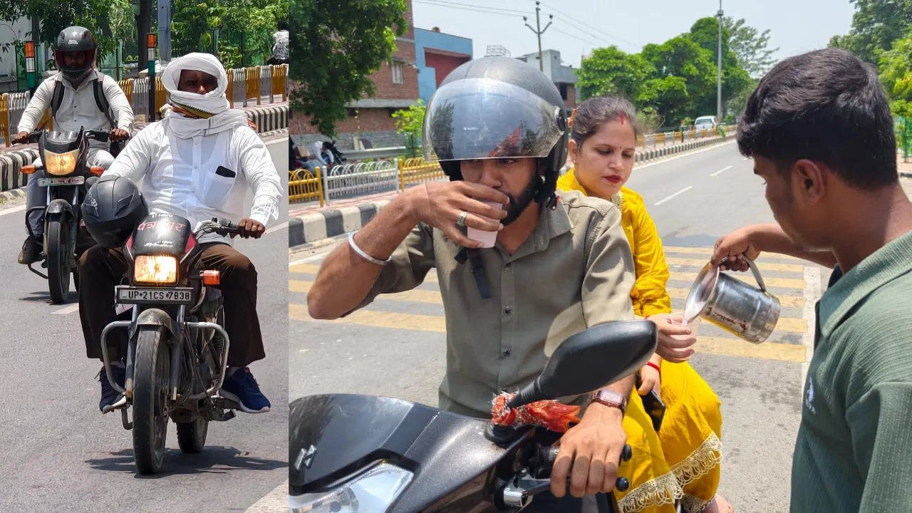 Rampur News: रामपुर में तापमान 40 पार, लोग हुए बेहाल... 