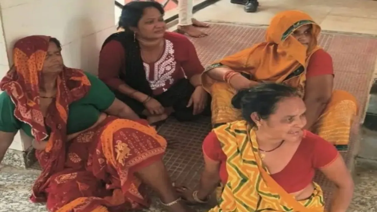लखनऊ के किसान पथ पर हादसा (2)