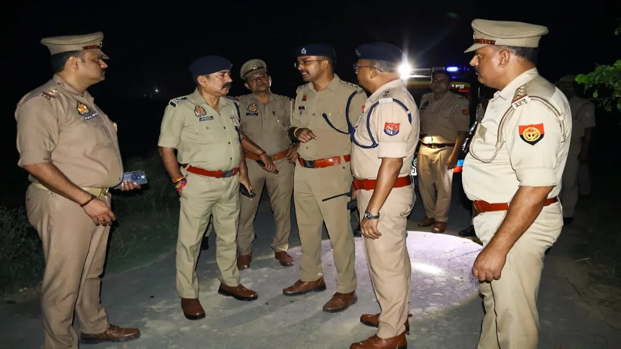 हापुड़ में पुलिस मुठभेड़ में 50 हजार का इनामी बदमाश ढेर (2)