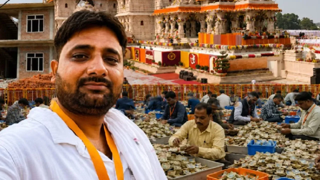 राम मंदिर चढ़ावा गबन मामला : लवकुश मिश्रा की पत्नी के मकान पर एडीए का नोटिस, अनधिकृत निर्माण पर कार्रवाई की तैयारी
