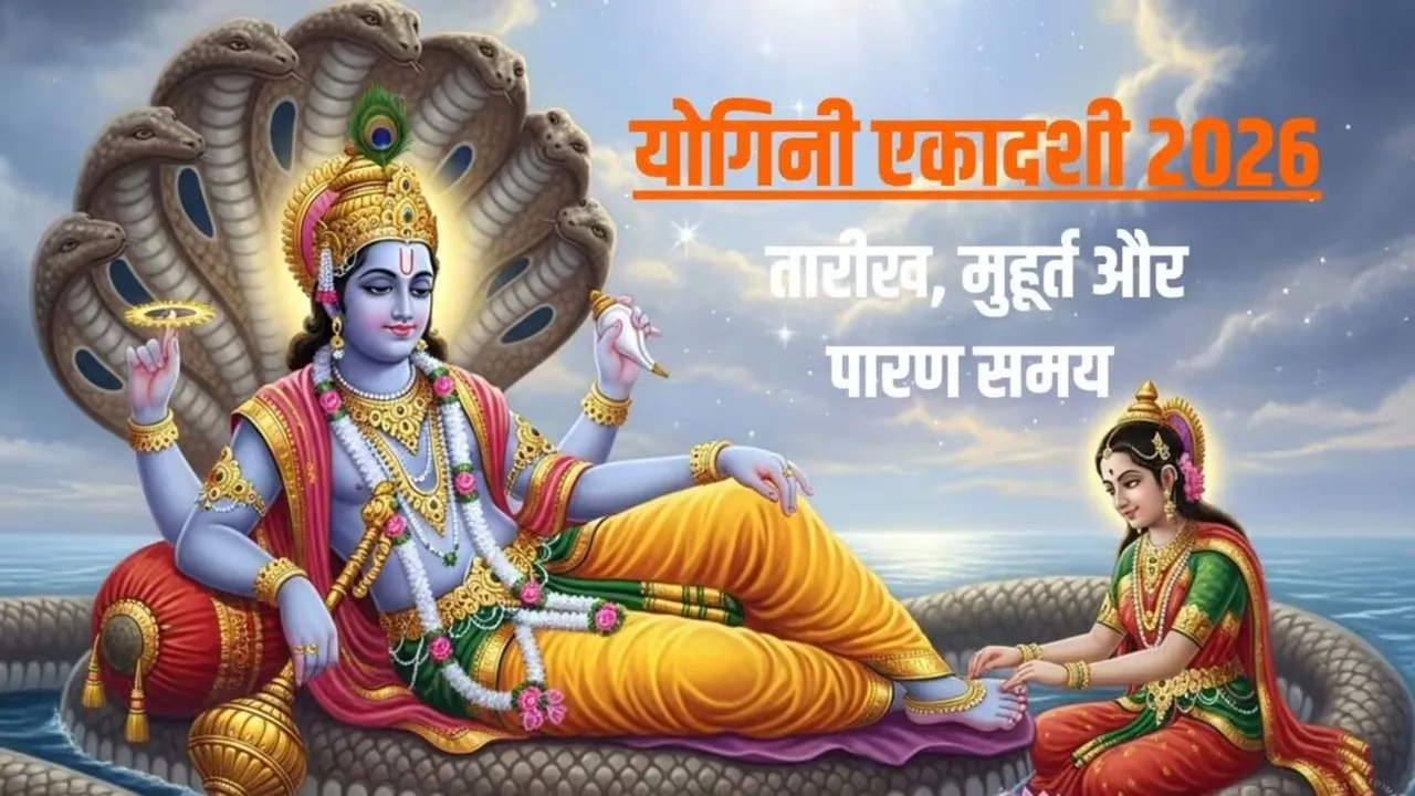 योगिनी एकादशी 2026 : त्रिपुष्कर योग और भरणी नक्षत्र में रखें व्रत, जानें तिथि, पूजा विधि और महत्व