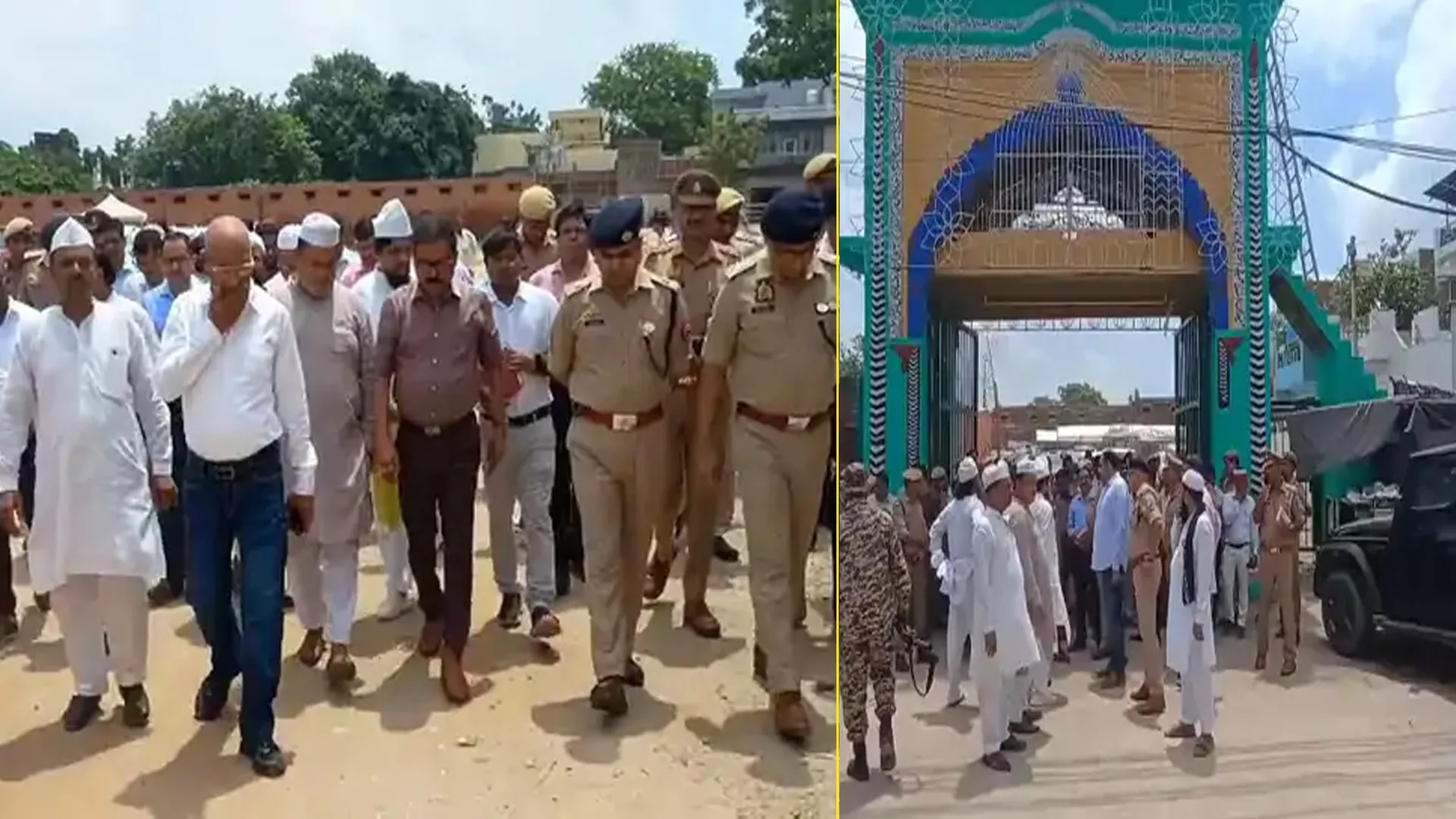 Bareilly News : आला हजरत उर्स की तैयारियों का DM-SSP ने लिया जायजा, परखीं इस्लामिया मैदान की व्यवस्थाएं