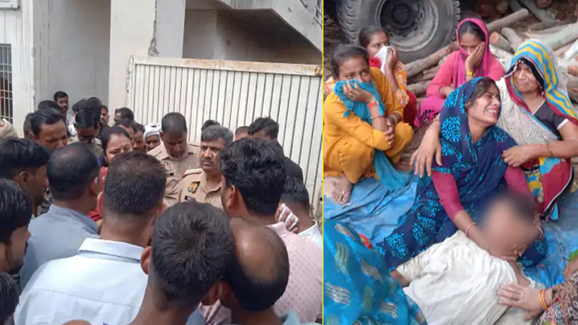 Bareilly News : प्लाईवुड फैक्ट्री में 40 फीट गहरे गड्ढे में मिट्टी धंसने से मजदूर की दर्दनाक मौत, परिजनों ने शव रखकर किया हंगामा
