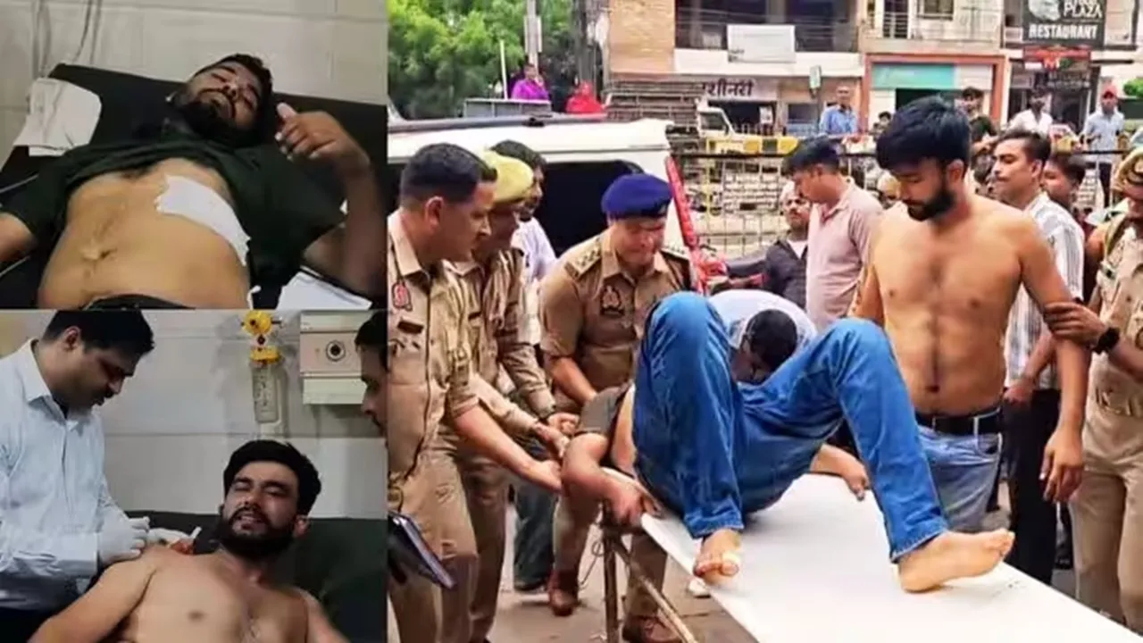 Firozabad Encounter : मैदान में उतरे एडीजी, आईजी, एसपी और 300 पुलिस कर्मी, एनकाउंटर में दो अपराधी ढेर