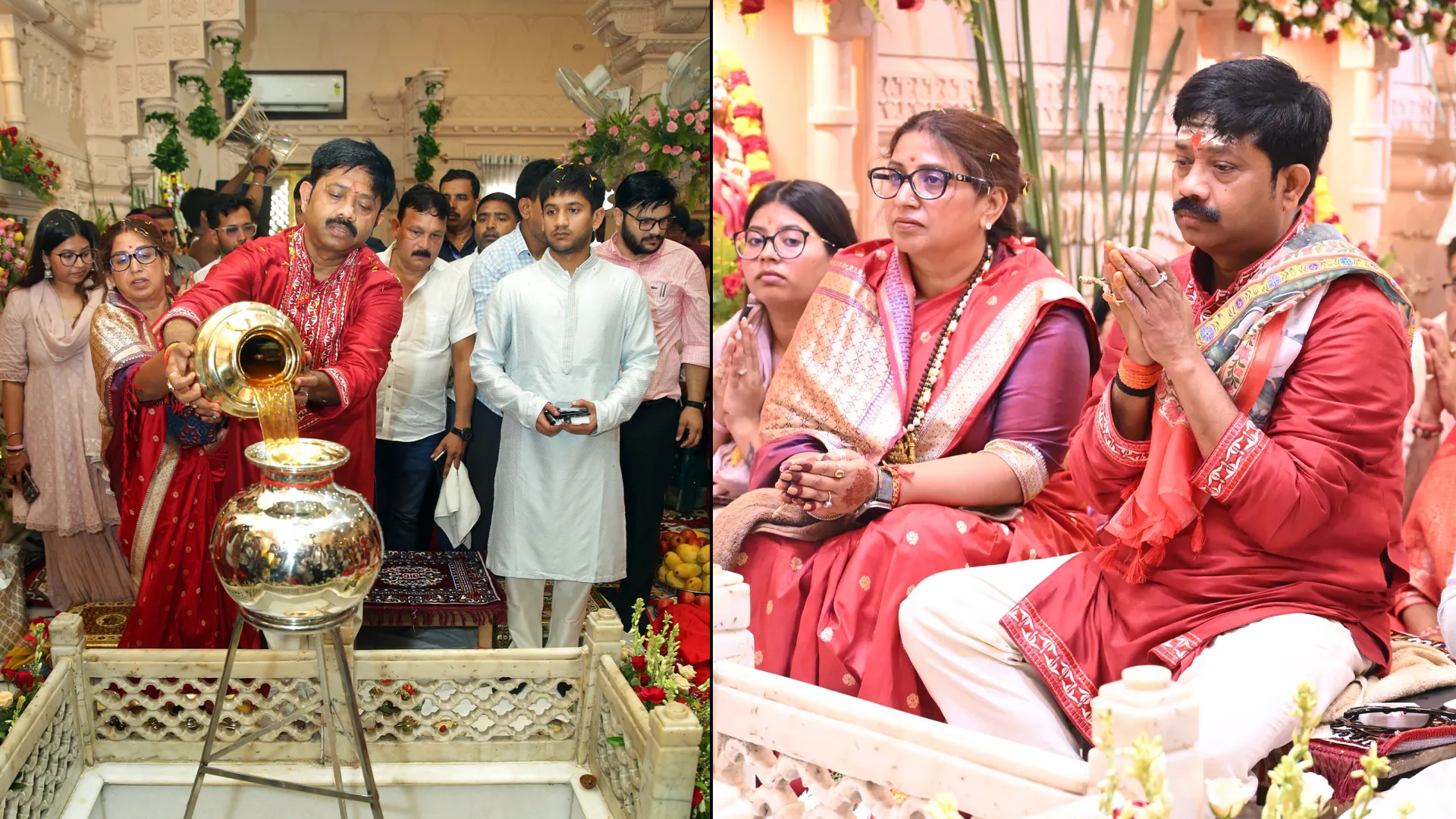 यूपी के मंत्री नन्दी ने मनाया 16वां 'पुनर्प्राप्त जन्मोत्सव', भगवान शिव का किया रुद्राभिषेक, 30 नवजात बेटियों को बांटे बेबी किट