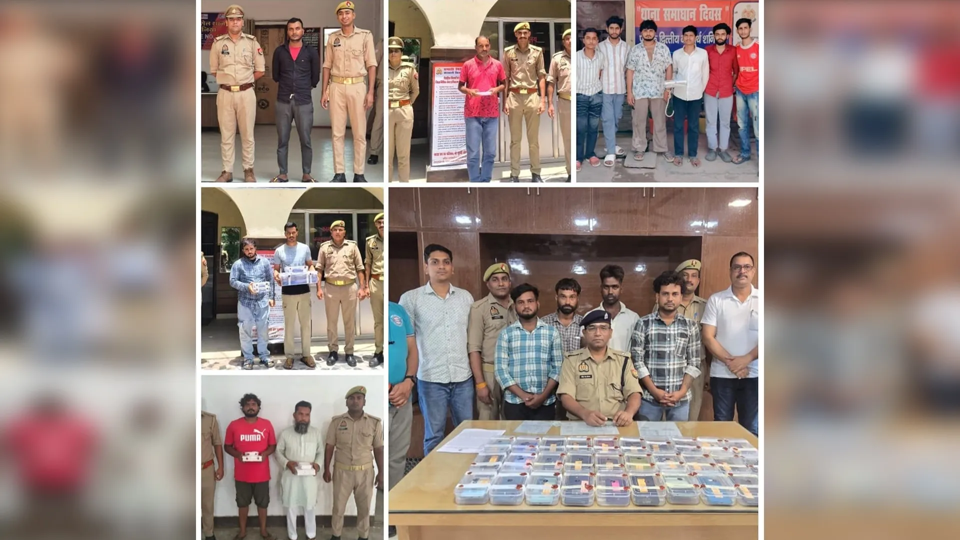 Bareilly News : साइबर अपराधियों पर प्रहार, 29 गिरफ्तार, 26.49 लाख रुपये व 47 मोबाइल बरामद
