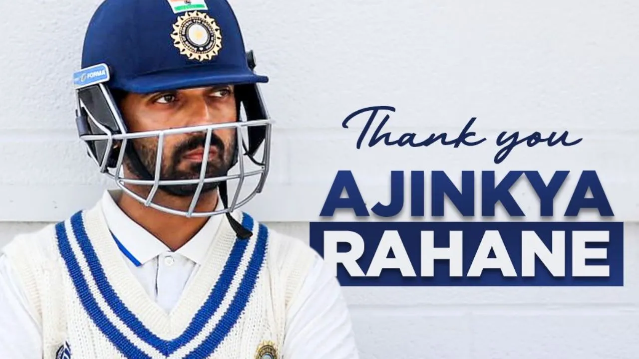 Ajinkya Rahane Retirement:  अलविदा .....भारतीय क्रिकेट का चमकता सितारा, हमेशा याद रहेंगी ऐतिहासिक पारियां 