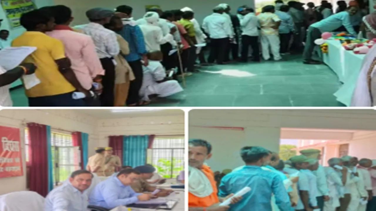 Bahraich News : समाधान दिवस में पहुंचे सैकड़ों फरियादी, जमीन कब्जे की शिकायतों पर डीएम का सख्त एक्शन, कहा- भू-माफियाओं को भेजें जेल