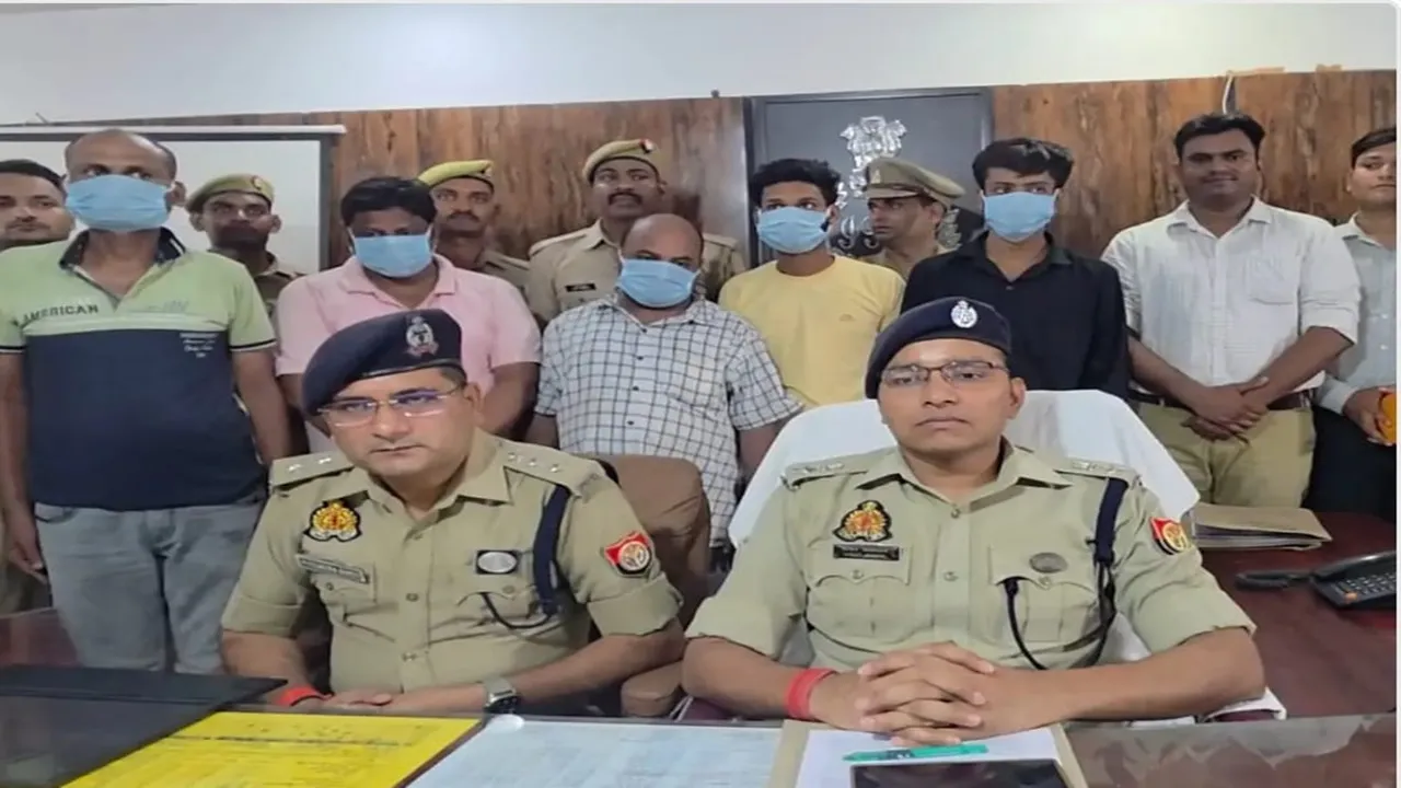 Gonda News : नौकरी दिलाने के नाम पर बनवाए बैंक खाते, 21 करोड़ के साइबर फ्रॉड में पांच आरोपी गिरफ्तार