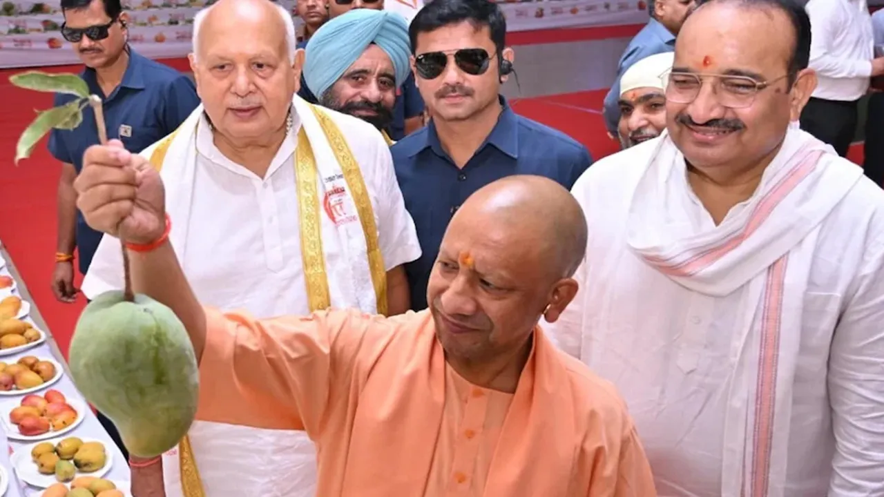 UP Mango Festival 2026 : CM योगी बोले- यूपी के आम को मिलेगी वैश्विक पहचान, GI टैग, ब्रांडिंग और निर्यात पर जोर