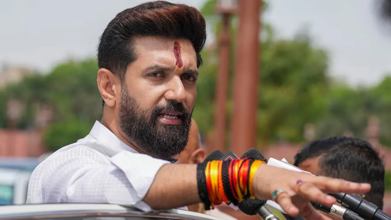 Chirag Paswan in Lucknow : यूपी चुनाव लड़ने की तैयारी में LJP (रामविलास), लखनऊ से संगठन विस्तार का आगाज