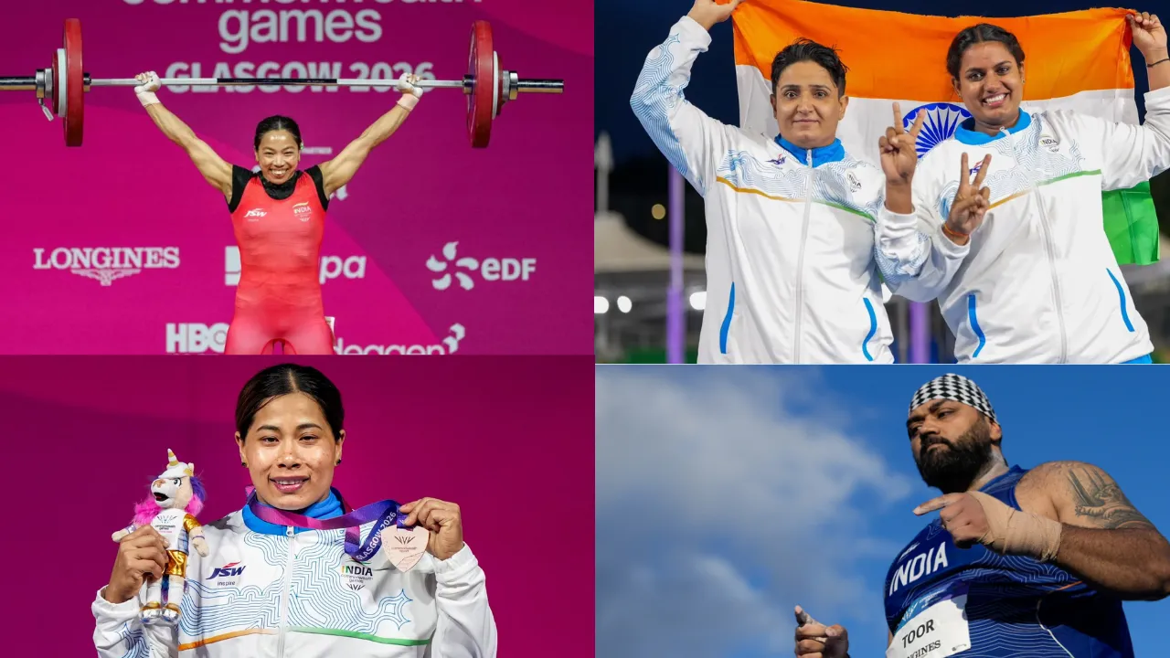 CWG 2026 Medals Tally: 17 पदकों के साथ टॉप-10 में भारत, लवप्रीत और सीमा ने बढ़ाई उम्मीदें, जानें किस खिलाड़ी ने जीता कौन सा मेडल