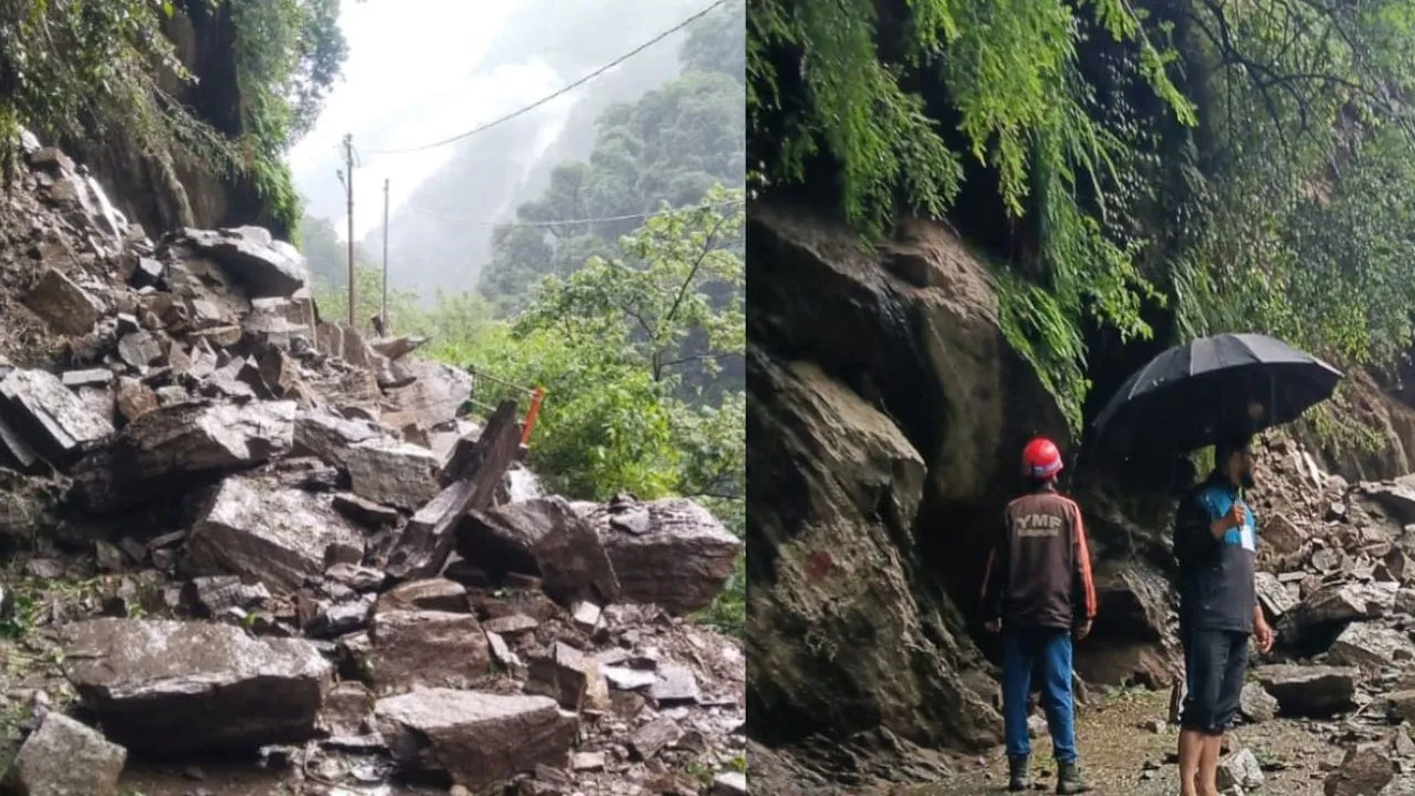 Kedarnath Yatra :   भूस्खलन से केदारनाथ पैदल मार्ग बंद, गौरीकुंड के पास रोकी गई यात्रियों की आवाजाही 