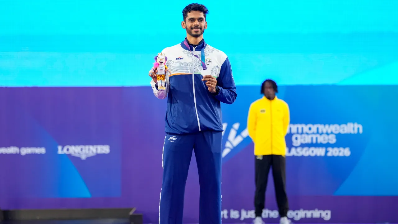 CWG 2026: मुरली श्रीशंकर ने फिर रचा इतिहास, लगातार दूसरी बार जीता लंबी कूद का सिल्वर मेडल