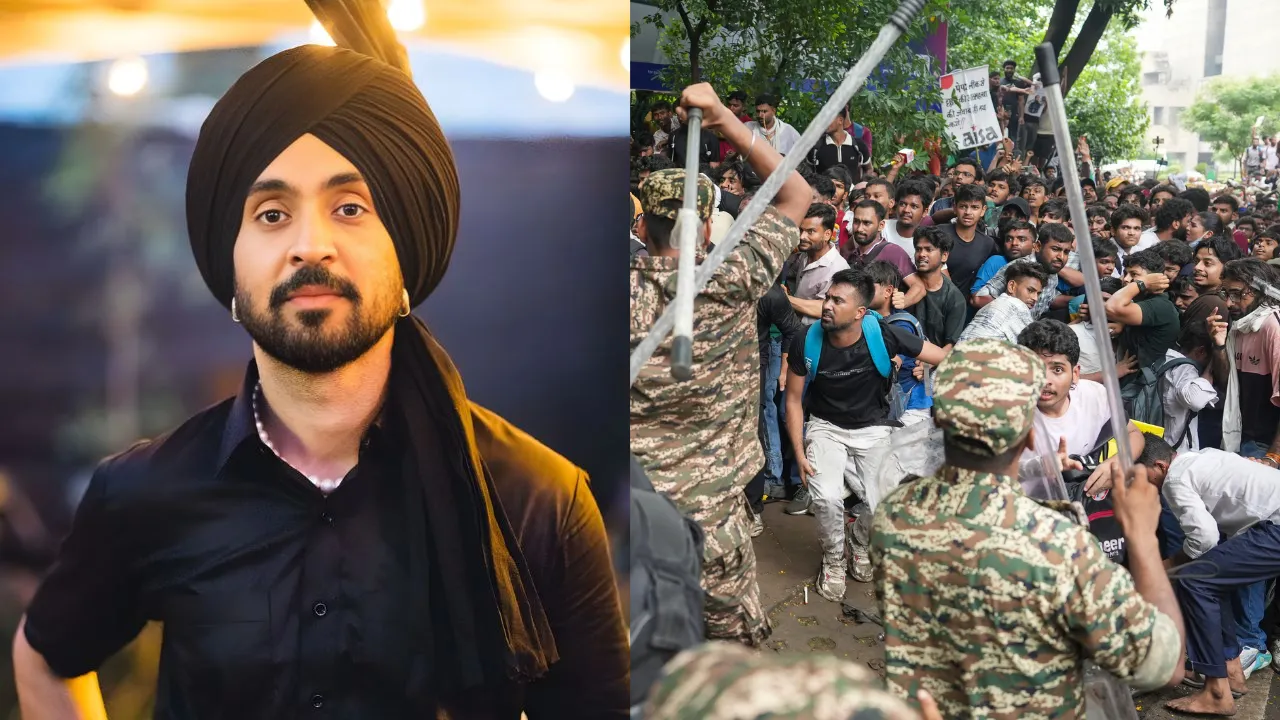 NEET अभ्यर्थियों पर पुलिस कार्रवाई से भड़के दिलजीत दोसांझ, पुरानी बंदिशों को याद कर उठाई छात्रों के हक में आवाज