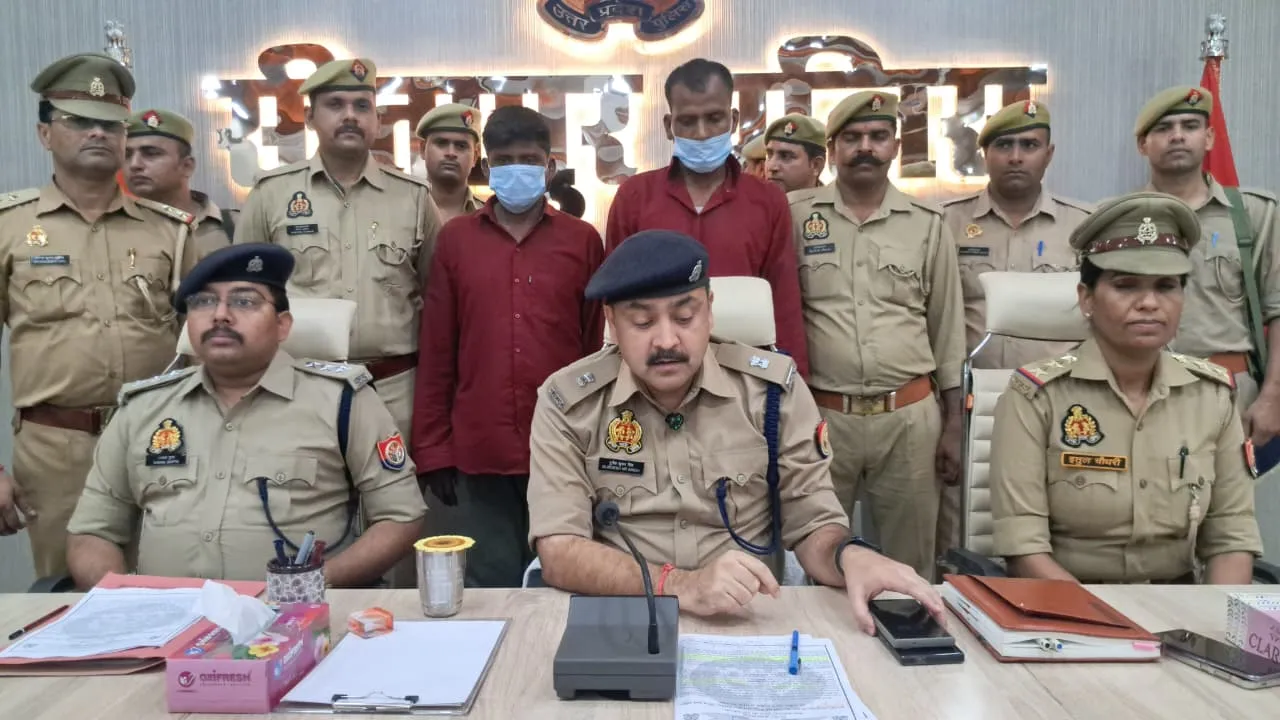 सीतापुर पुलिस की बड़ी कामयाबी: ओला कार लूटकांड का खुलासा, अमेठी-गोंडा के दो शातिर गिरफ्तार
