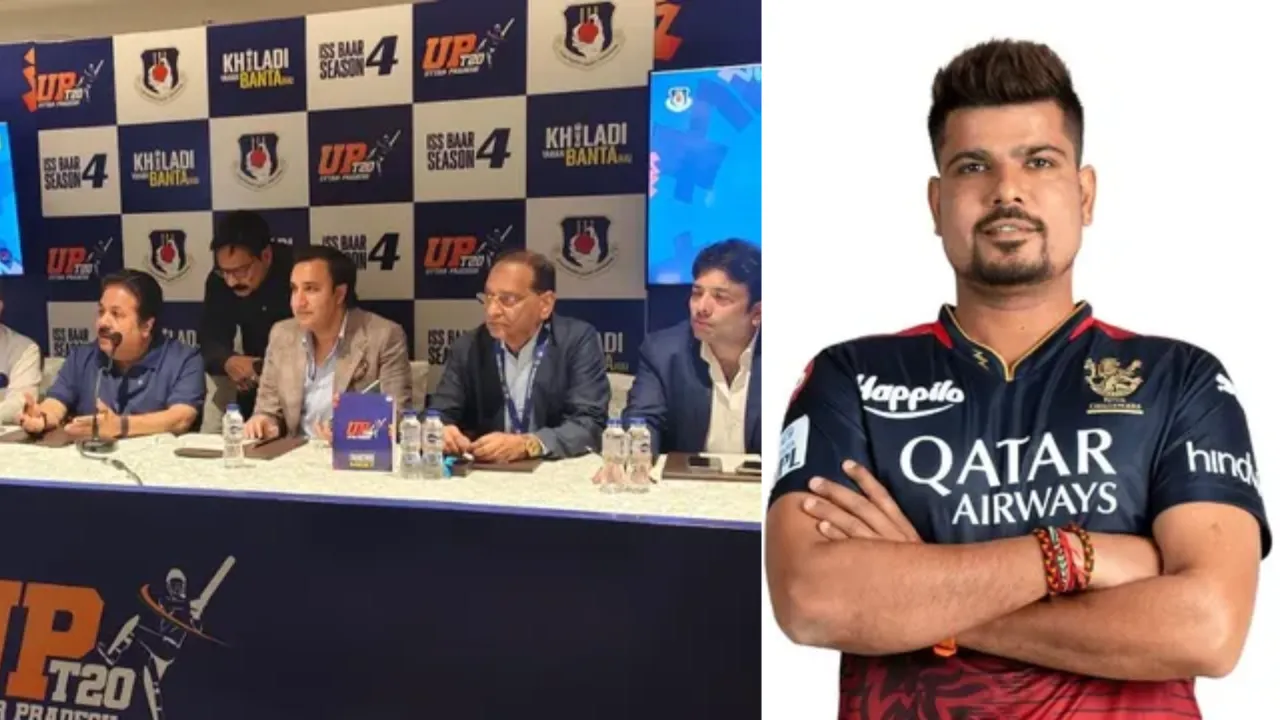 UP T20 League 2026 Auction: कर्ण शर्मा बने सबसे महंगे खिलाड़ी, ₹23 लाख में कानपुर सुपर स्टार ने खरीदा; शुभम गौतम पर भी लगी बड़ी बोली