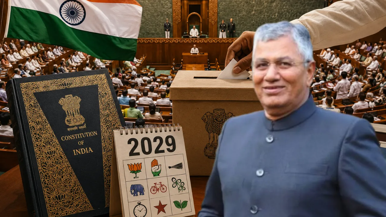 '2029 में साथ हो सकते हैं लोकसभा-विधानसभा चुनाव' : JPC अध्यक्ष पीपी चौधरी का बड़ा दावा, कानून में बदलाव के दिए संकेत