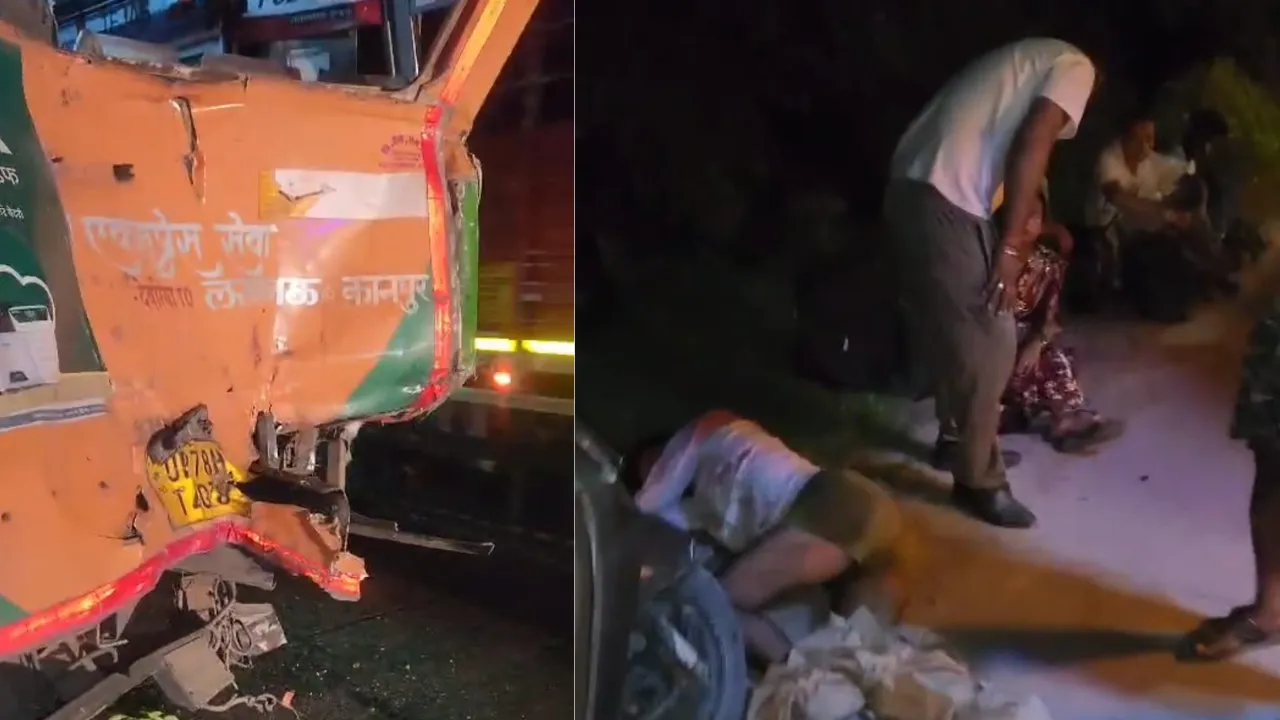 Barabanki Accident: रोडवेज बस में ट्रक की जोरदार टक्कर, चालक समेत दो घायल; पुलिस ने तुरंत पहुंचाया अस्पताल