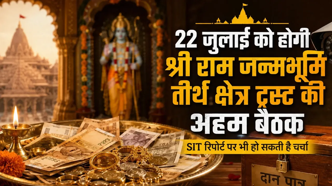Ayodhya Ram Mandir: 22 जुलाई को होगी श्री राम जन्मभूमि तीर्थ क्षेत्र ट्रस्ट की अहम बैठक, SIT रिपोर्ट पर भी हो सकती है चर्चा