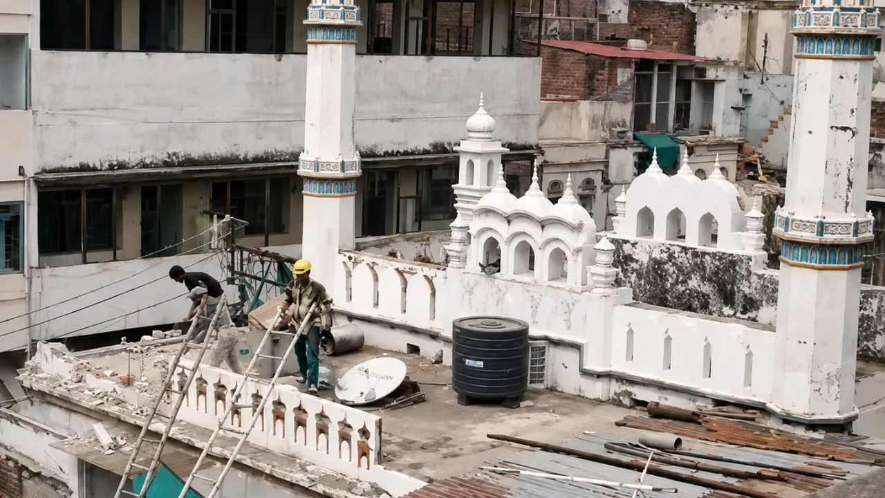 वाराणसी दालमंडी चौड़ीकरण: छह मस्जिदें परियोजना की जद में, करीमुल्लाह बेग मस्जिद से ध्वस्तीकरण शुरू