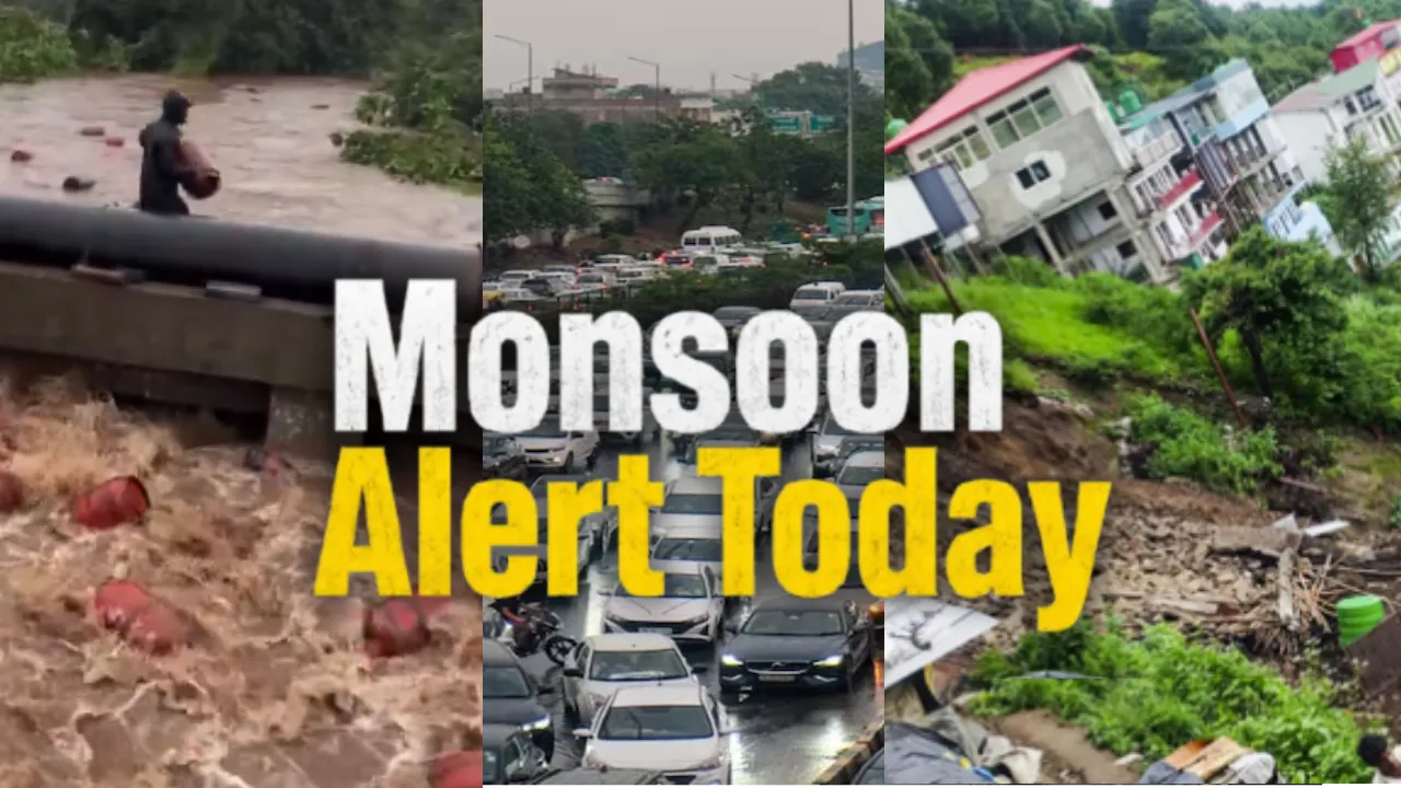Monsoon Live Updates: लखनऊ में मानसून का जोरदार आगाज... आधे शहर में जलभराव से आफत, तो खेतों में छाई रौनक