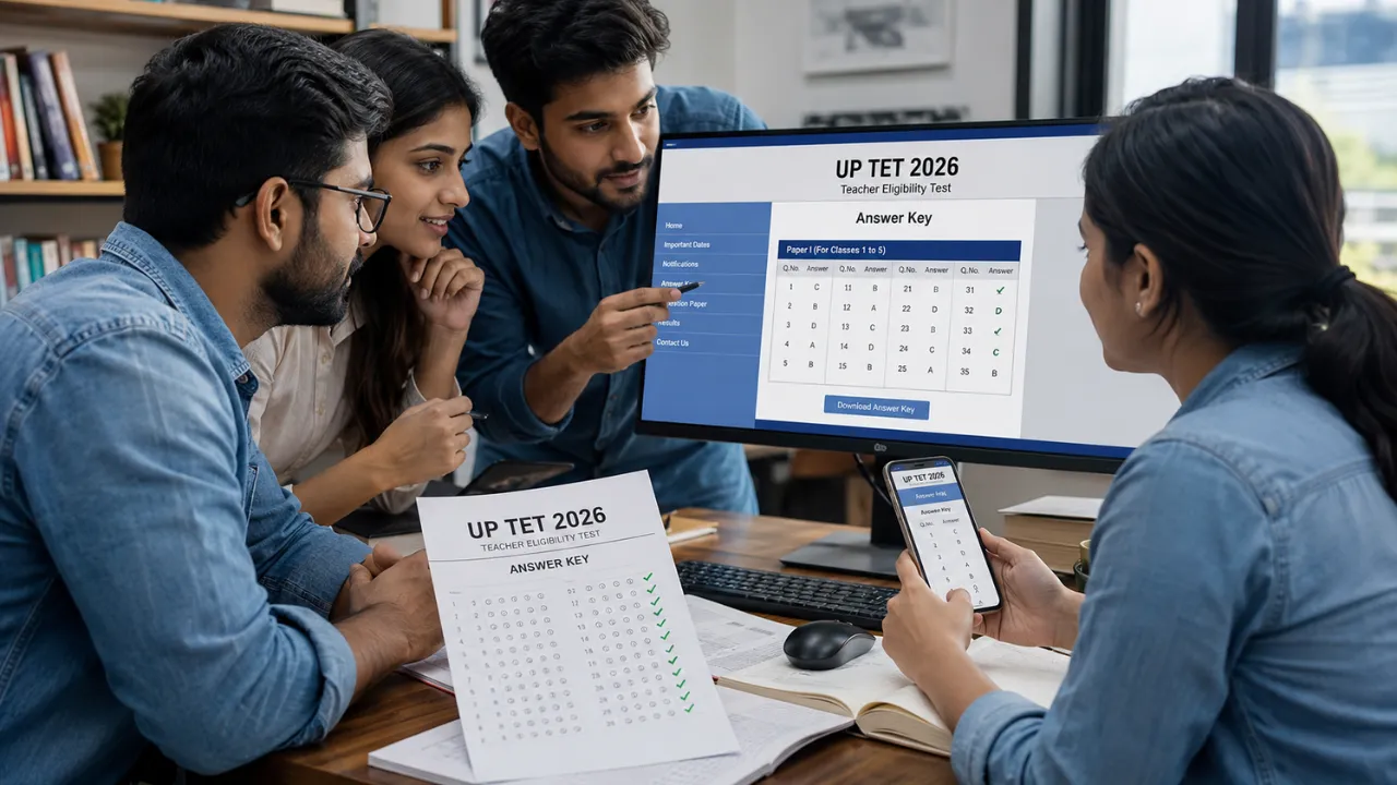 UP TET 2026 Answer Key: क्या आपके उत्तर सही हैं? प्रोविजनल आंसर-की जारी, 14 जुलाई तक दर्ज कर सकते हैं आपत्ति