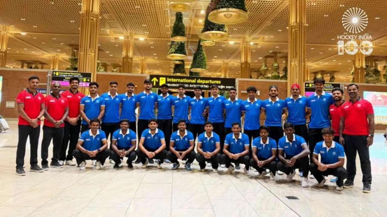 Belgium Tour: जूनियर पुरुष हॉकी टीम बेल्जियम रवाना, नए कोच फ्रेडरिक सोयेज के नेतृत्व में खेलेगी 6 अंतरराष्ट्रीय मुकाबले