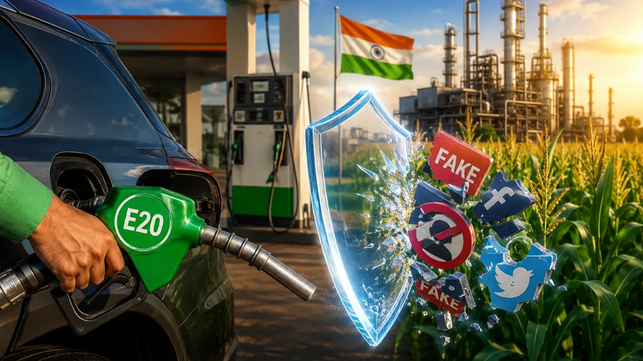 E20 Petrol Fact Check: एथेनॉल वाले पेट्रोल पर सोशल मीडिया के झूठ बेनकाब, सरकार ने 10 बड़े दावों की खोली पोल