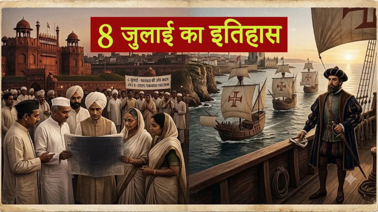 History of 8 July: जानिए आज के दिन देश और दुनिया में क्या-क्या हुआ था