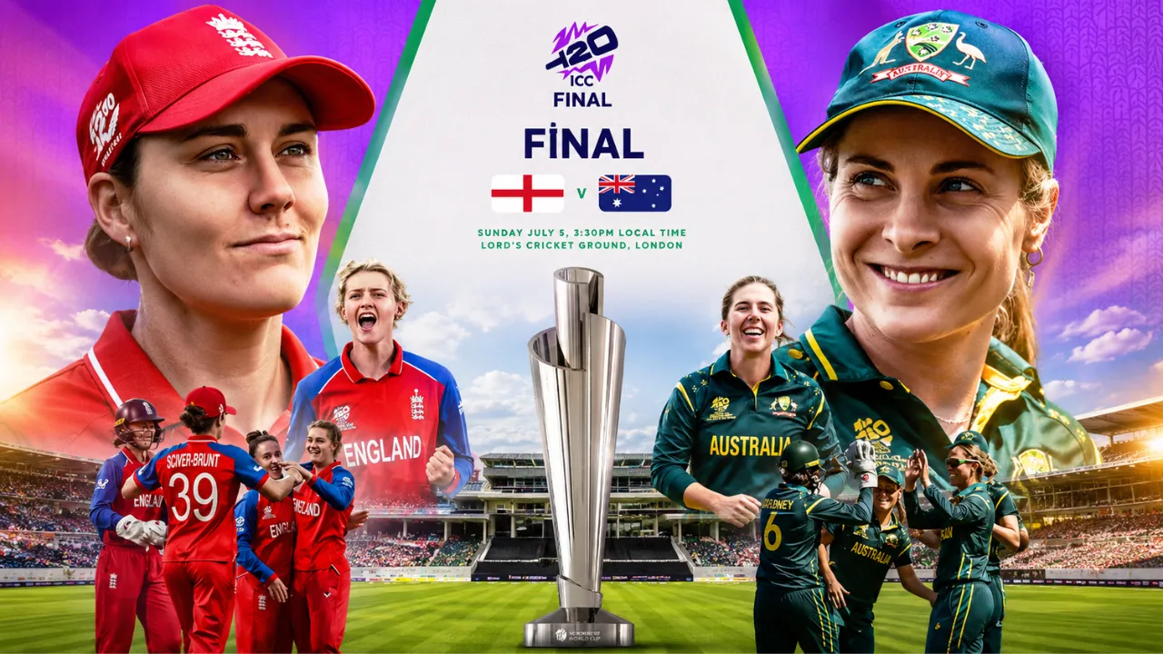 Women's T20 World Cup Final 2026: लॉर्ड्स में आज ऑस्ट्रेलिया-इंग्लैंड की महामुकाबला, कौन बनेगा नया चैंपियन?