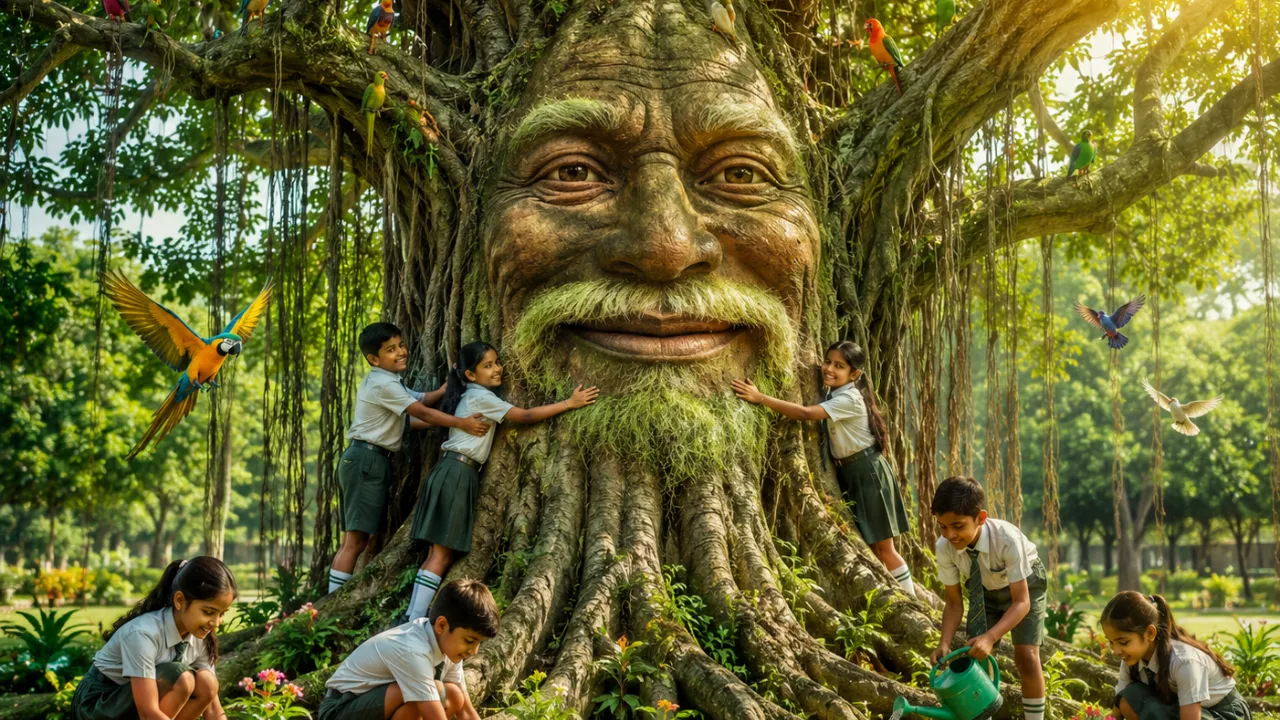'जब पेड़ ने छुट्टी मांगी' : बच्चों को पर्यावरण संरक्षण का अनमोल संदेश देती प्रेरक कहानी