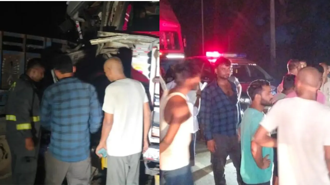 बाराबंकी में ट्रैक्टर-ट्रॉली और ट्रक की भीषण टक्कर, चार की हालत गंभीर