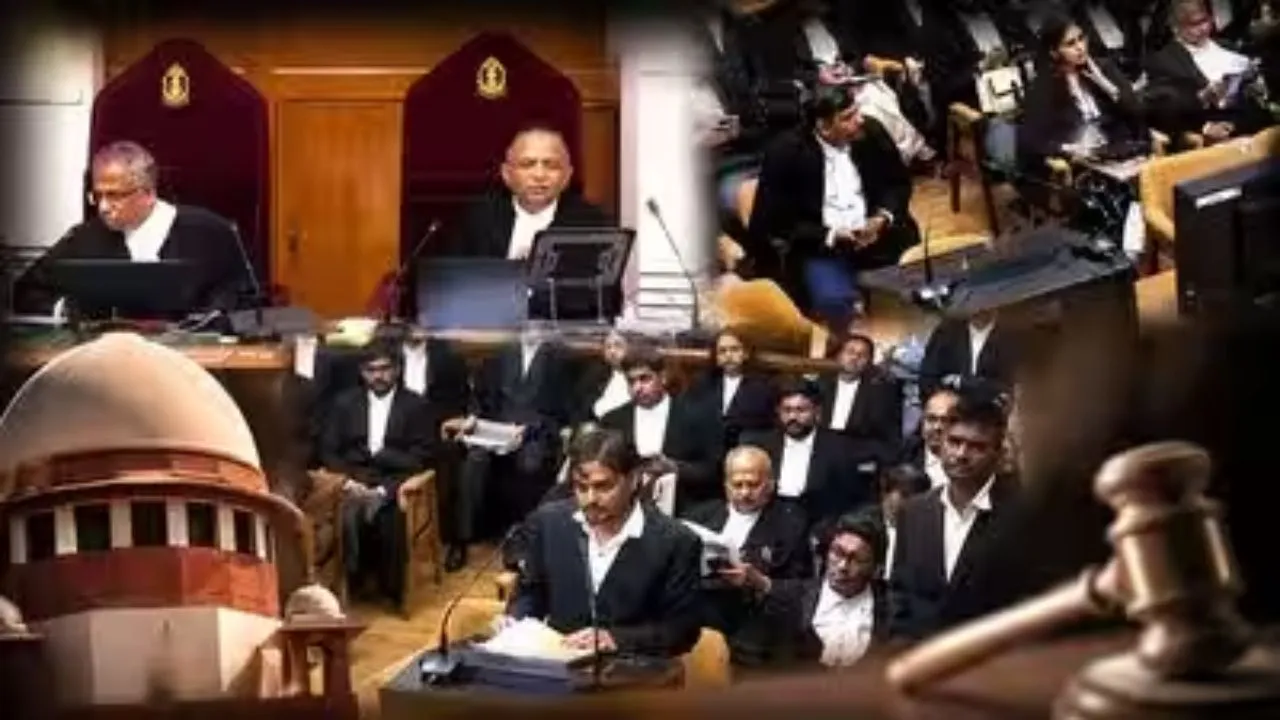 सुप्रीमकोर्ट के जजों को आदेश... हवा में कागज उछाले और चीफ जस्टिस के लिए अभद्र भाषा! देश की सर्वोच्च अदालत में यूपी के एक और वकील का कारनामा 