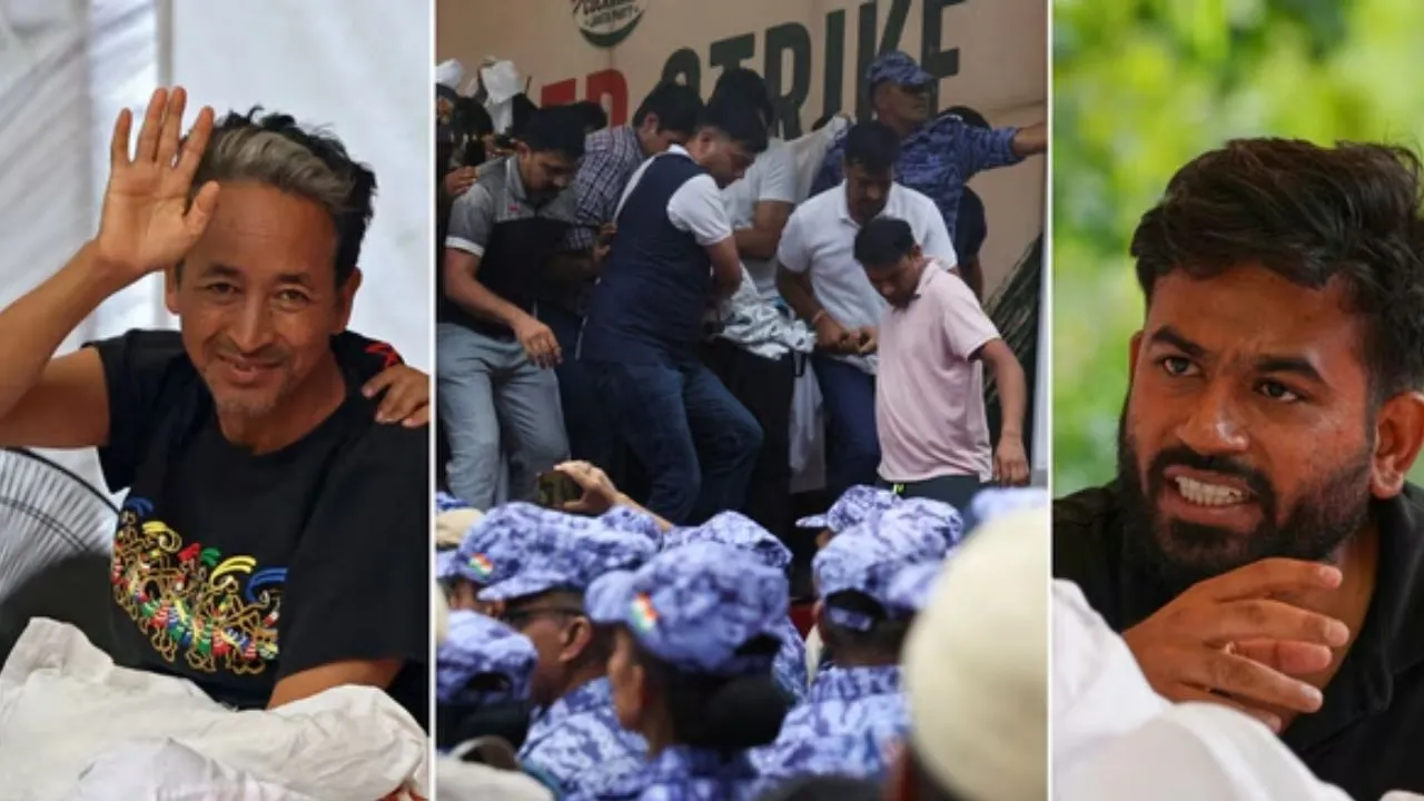  Sonam Wangchuk : अनशन के 21वें दिन जंतर-मंतर खाली करने का निर्देश; दीपके करेगें अनिश्चितकालीन तक अनशन 