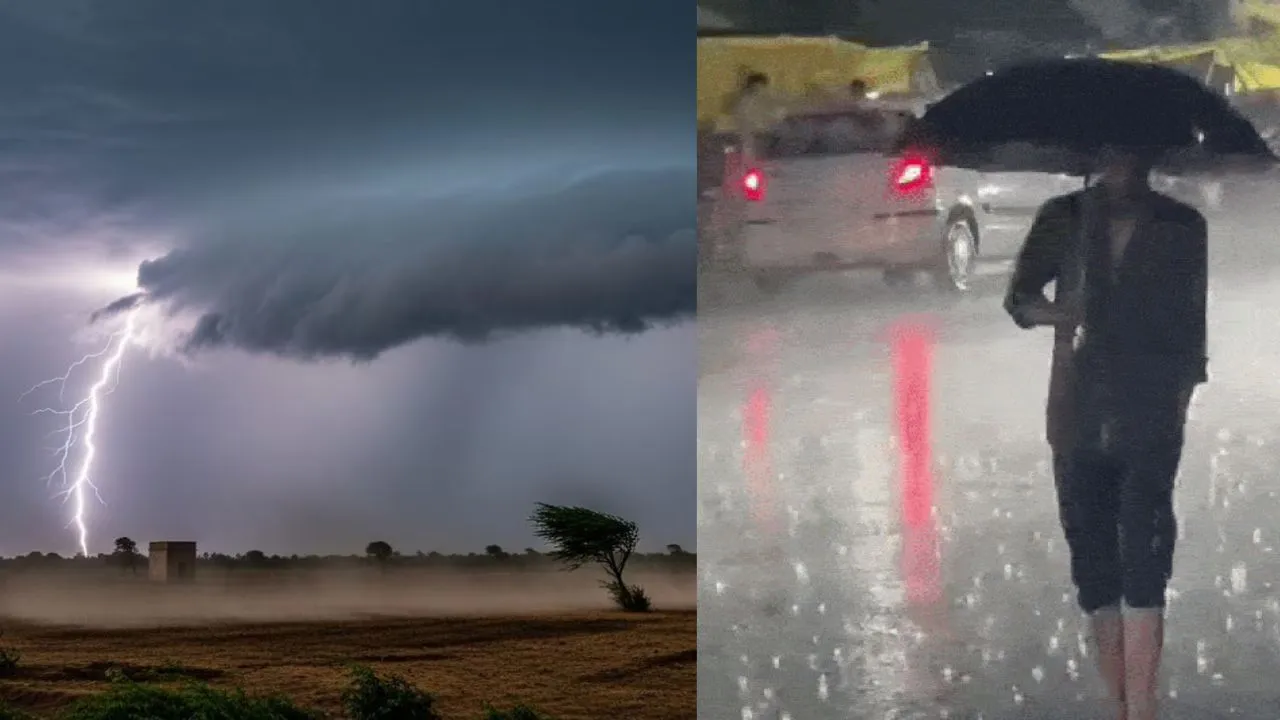 बरेली में मौसम का अनोखा रूप;  अलखनाथ रोड और सिविल लाइंस में जमकर बरसे बदरा, शहर के बाकी हिस्सों में लोग गर्मी से बेहाल