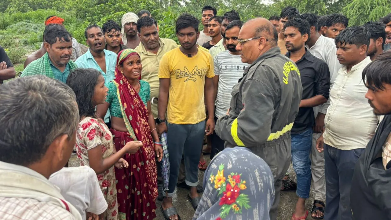 Hardoi News :  शारदा नहर में नहाते समय दो सगी बहनें डूबीं, एक को ग्रामीणों ने बचाया, दूसरी लापता
