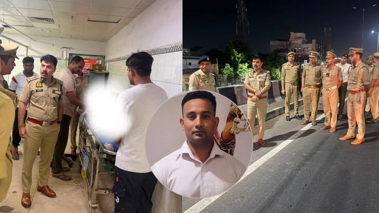 बर्रा एलिवेटेड रोड पर ड्यूटी के दौरान ट्रक ने दो ट्रैफिक सिपाहियों को रौंदा, एक की मौत