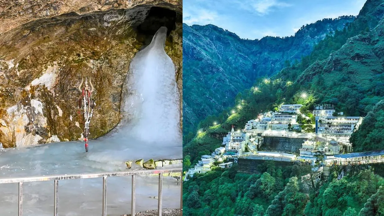  जम्मू-कश्मीर में भारी बारिश का असर:  अमरनाथ, वैष्णो देवी और शिव खोरी यात्राएं स्थगित, 4 और लोगों की जान गई