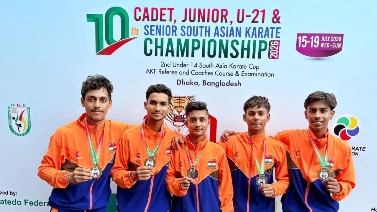 लखनऊ के कराटे खिलाड़ियों का बांग्लादेश में जलवा,   दक्षिण एशियाई चैंपियनशिप में जीता गोल्ड; सिल्वर-ब्रॉन्ज पर भी कब्जा