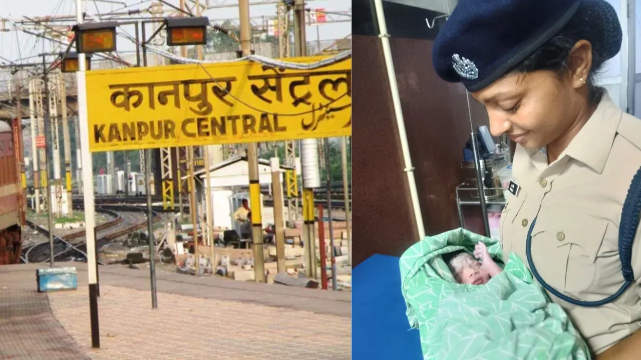  गोरखधाम एक्सप्रेस में महिला ने दिया बच्चे को जन्म,  कानपुर सेंट्रल पर RPF की तत्परता से बची जान