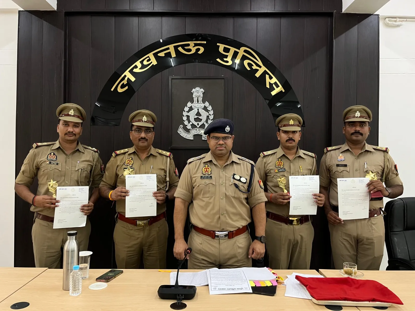 इंस्पेक्टर गोसाईगंज दिलेश बने कॉप ऑफ द मंथ