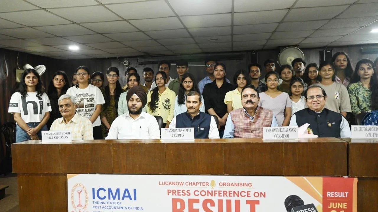  CMA Foundation Result :  सीएमए फाउंडेशन में लखनऊ की संस्कृति मिश्रा टॉपर