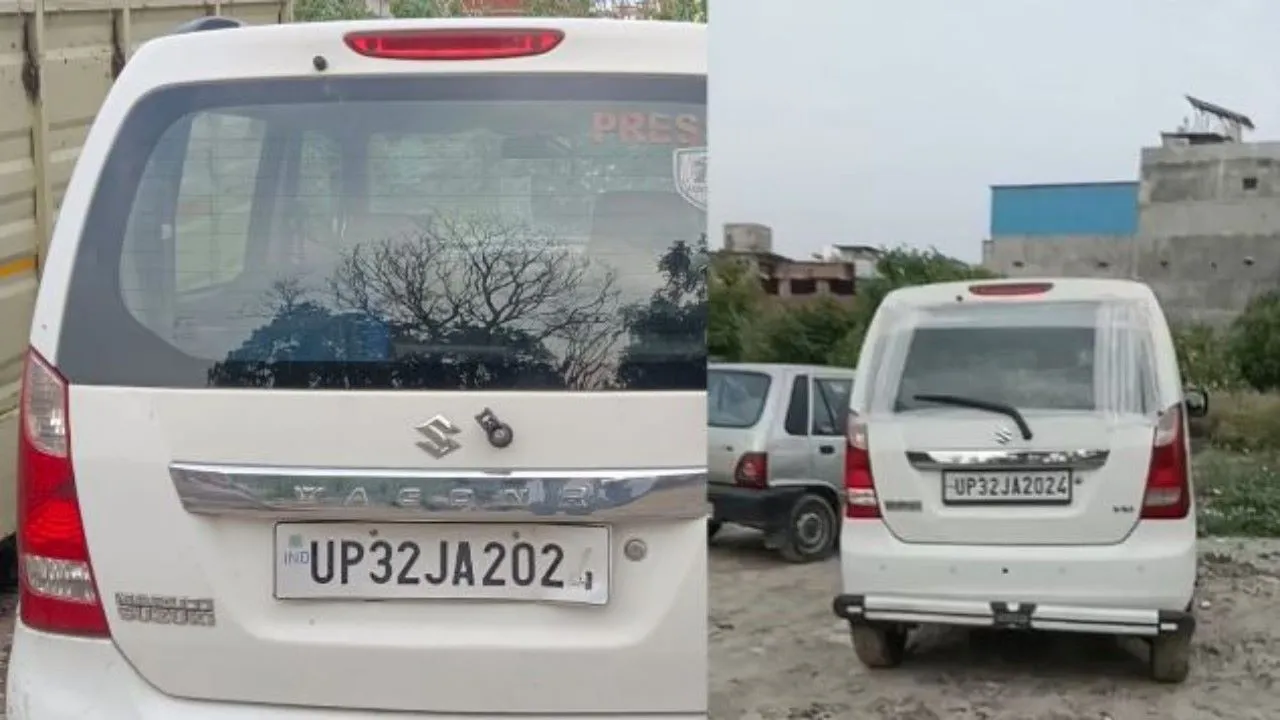 बाराबंकी : एक नंबर दो वैगन आर, हमशक्ल देख असल मालिक के उड़े होश