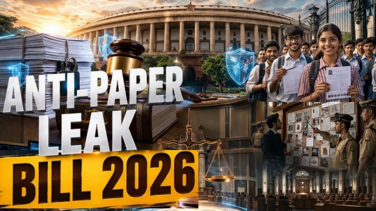 Explainer: नया एंटी पेपर लीक बिल 2026 क्या है? पुराने कानून से कितना अलग, अब छात्रों के भविष्य से खिलवाड़ पड़ेगा भारी